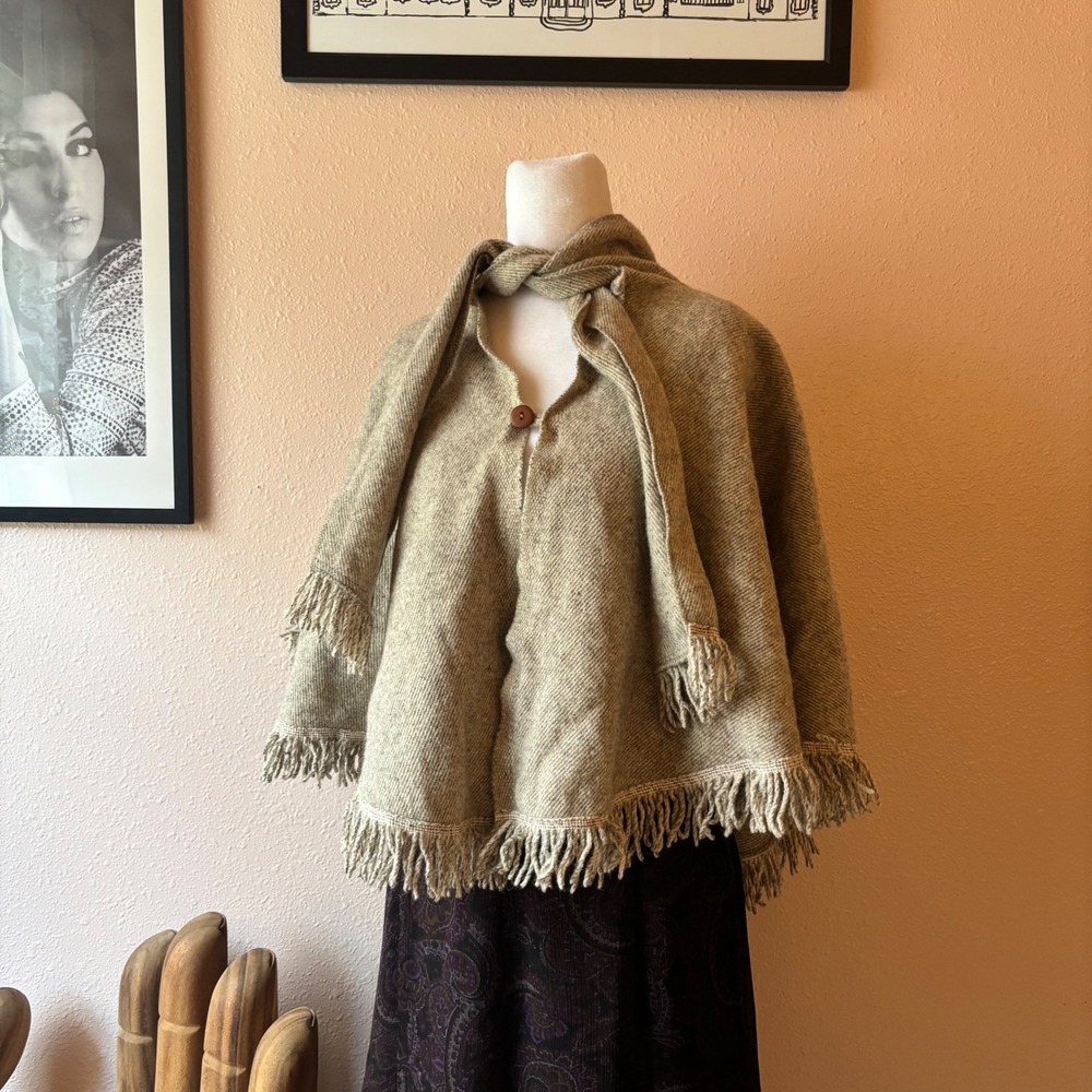 Cozy Chic Fringe Poncho